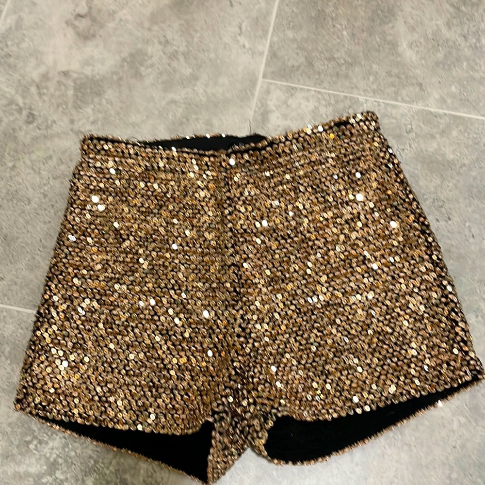 COPY - ARK & CO EUC SEQUIN SHORTS